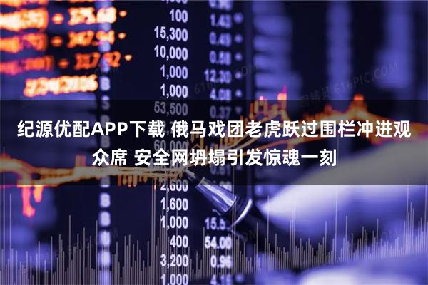 纪源优配APP下载 俄马戏团老虎跃过围栏冲进观众席 安全网坍塌引发惊魂一刻